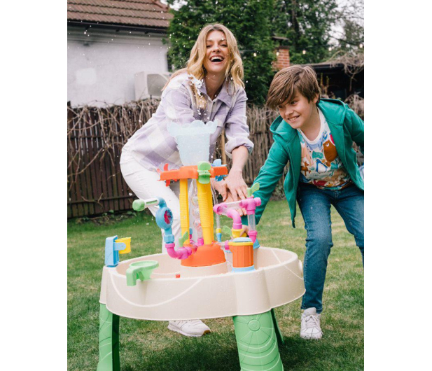 Little Tikes Stół wodny Fabryka Fontann Mega park aktywności - 370881 - zdjęcie 5